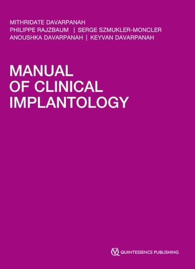cover davarpanah manual clinical implantology 650pix@2x.e2f3ceab