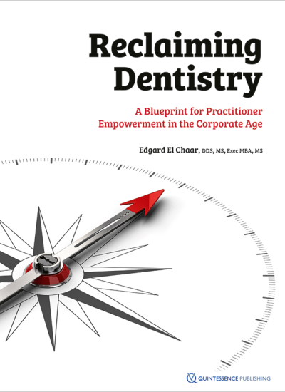 cover el chaar reclaiming dentistry 650pix@2x.88a0aafc